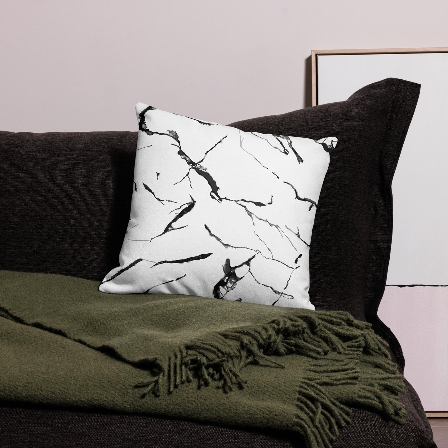 Marble Decorative  Pillow
